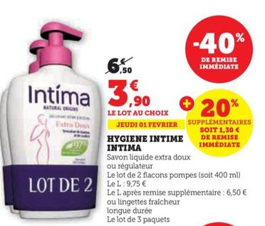 Intima - Hygiene Intime