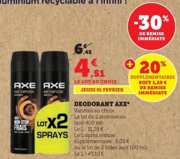 Axe - Deodorant