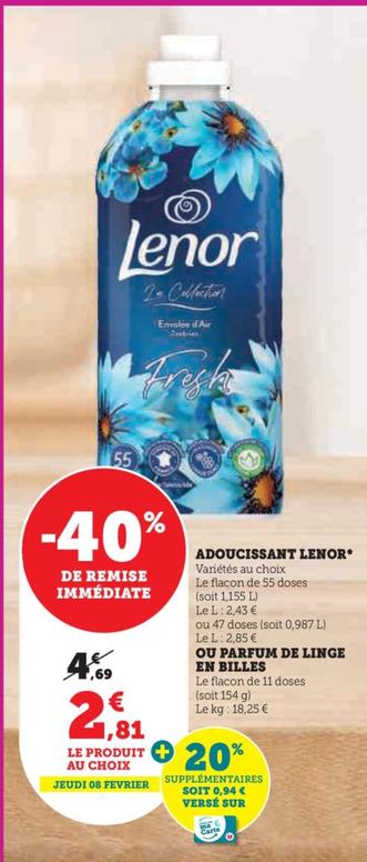 Lenor - Adoucissant