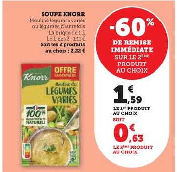 knorr - soupe
