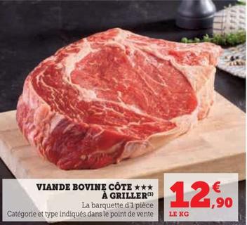 Viande Bovine Cote A Griller