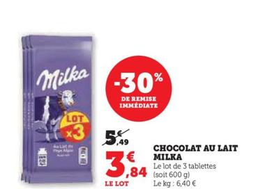 Milka - Chocolat Au Lait