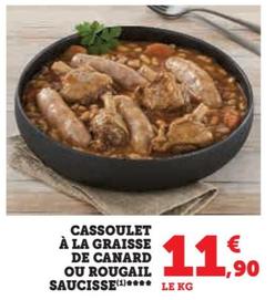 Cassoulet À La Graisse De Canard Ou Rougail Saucisse