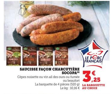 Socopa - Saucisse Facon Charcutire