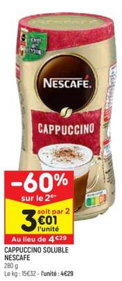 Nescafé - Cappuccino Soluble