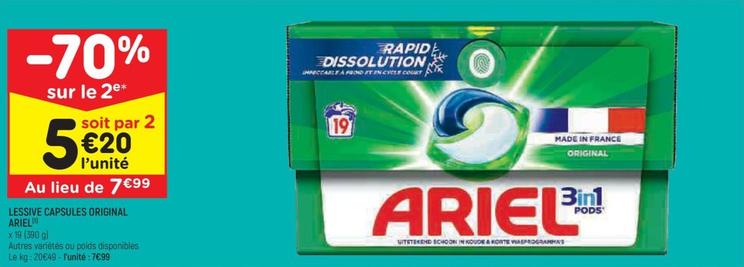 Ariel - Lessive Capsules Original