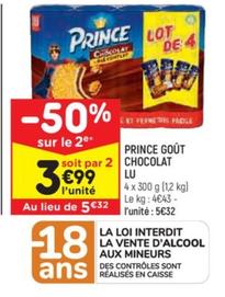 Lu - Prince Goût Chocolat