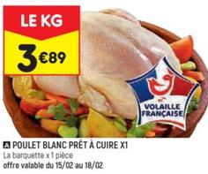 Poulet Blanc Prêt À Cuire X1