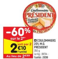 Président - Coulommiers 20% M.G.