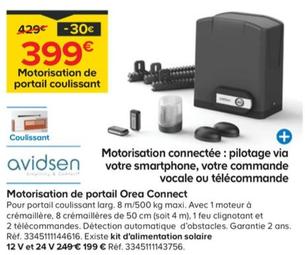 avidsen - motorisation de portail orea connect