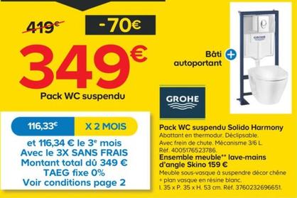 Total - Pack Wc Suspendu