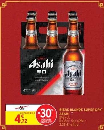 Asahi - Bière Blonde Super Dry