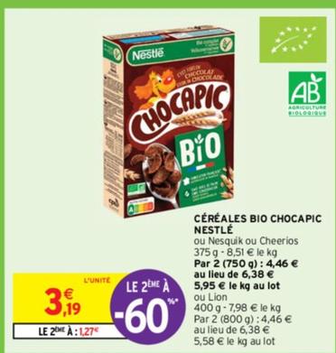Nestlé - Céréales Bio Chocapic