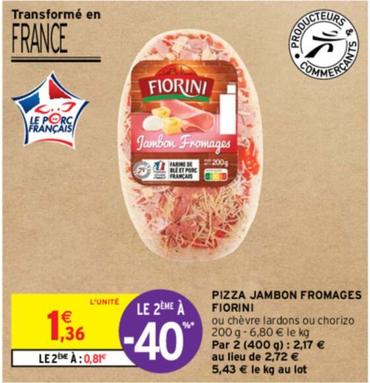 Fiorini - Pizza Jambon Fromages
