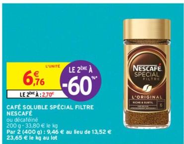 Nescafé - Café Soluble Spécial Filtre
