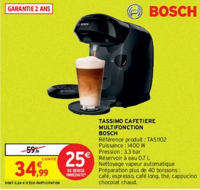 Bosch - Tassimo Cafetiere Multifonction