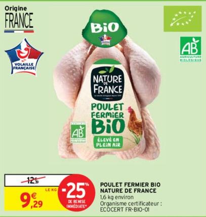 Nature De France - Poulet Fermier Bio