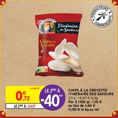 Itineraire Des Saveurs - Chips A La Crevette