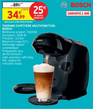 Bosch - Tassimo Cafeterie Multifonction