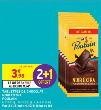 Poulain - Tablettes De Chocolat