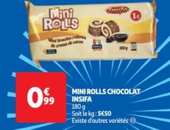 Insifa - Mini Rolls Chocolat