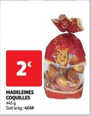 coquilles - madeleines