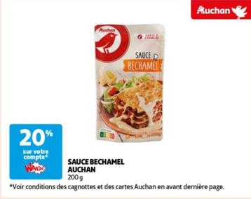 Auchan - Sauce Bechamel