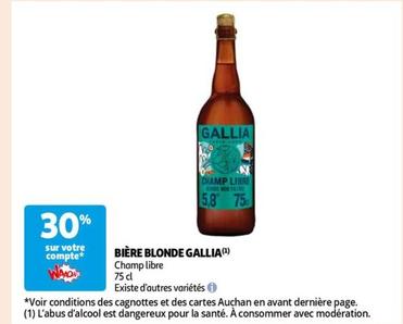 Gallia - Biere Blonde