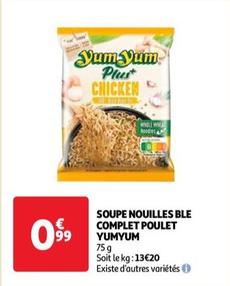 Yum Yum - Soupe Nouilles Ble Complet Poulet