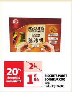 Bonheur Coq - Biscuits Porte