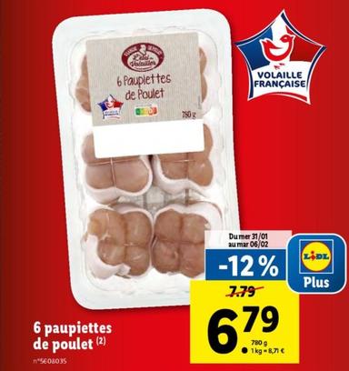 6 Paupiettes De Poulet