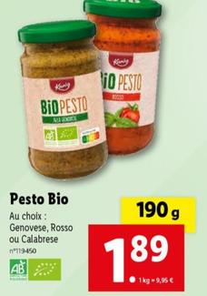 Pesto Bio