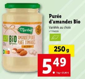 Maribel - Purée D'amandes Bio