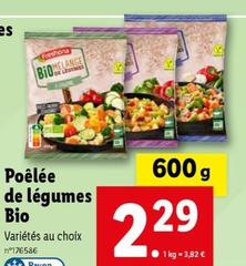 Poelee De Legumes Bio