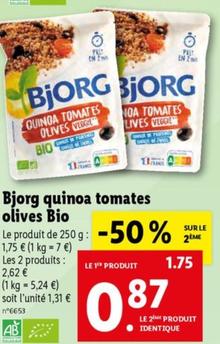 Bjorg - Quinoa Tomates Olives Bio