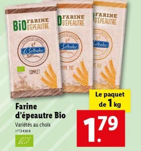 Farine D'épeautre Bio