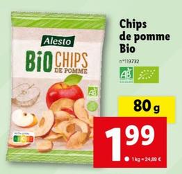 alesto - chips de pomme bio