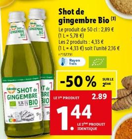 Solevita - Shot De Gingembre Bio