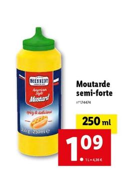 mcennedy - moutarde semi-forte