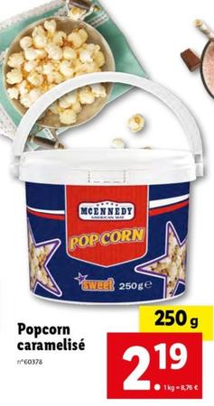 mcennedy - popcorn caramelisé