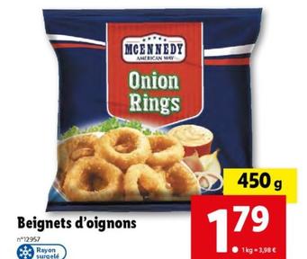 Mcennedy - Beignets D'oignons