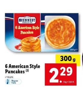 mcennedy - 6 american style pancakes