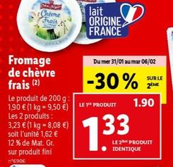 Fromage De Chèvre Frais