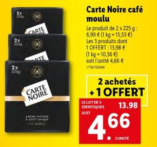 Carte Noire - Café Moulu