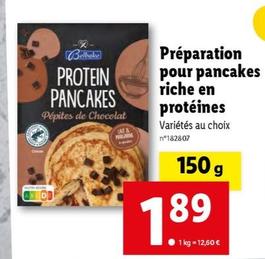 Belbake - Préparation Pour Pancakes Riche En Protéines