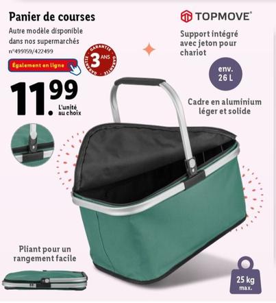 Topmove - Panier De Courses