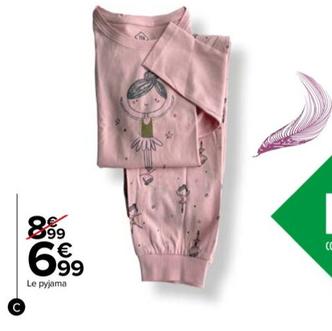 Le Pyjama offre à 6,99€ sur Carrefour Drive