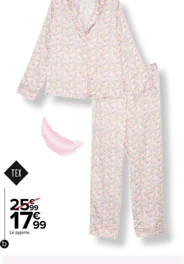 Le Pyjama offre à 17,99€ sur Carrefour Drive