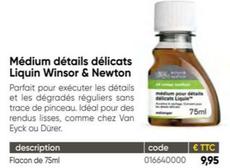  Winsor & Newton - Médium Détails Délicats Liquin offre à 9,95€ sur Dalbe