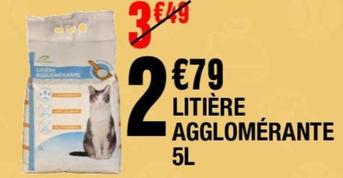 Litière pour chats offre sur La Foir'Fouille